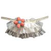 Cute Flower Retro Style Handmade Lace Collars Dog Necklace Collars 8.2-11.2"