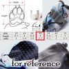 4 Pcs Blue Cute Dog Shoes Foot Covers Rain Shoes Puppy Waterproof Pet Shoes, 4#