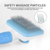 Dog Brush For Shedding Dematting Pet Grooming Hair Undercoat Rake Comb Brush