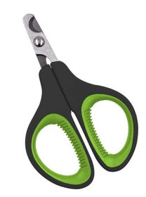 Pet Life 'Mini Razor' Grooming Pet Nail Clipper for Small Breeds Puppies (Color: Green)
