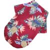 Hawai Beach clothing for Pet Dog T-Shirts Cute for Small to Medium Dog Cool Summer Vest Camp Shirt Clothes; dog clothes
