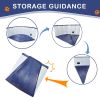 Foldable Dog Pool, Portable Hard Plastic Pet Pool for Dogs, Sturdy and Durable Pet Wading Pool for Indoor and Outdoor