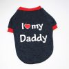 Letter Print Pet Sweater For Dog; Warm Dog Sweater; Winter Pet Apparel
