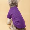 Pet Clothes For Small & Medium Dogs; Letter Pattern Dog T-Shirts Dog Clothes; Breathable Pet Tee
