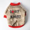Letter Print Pet Sweater For Dog; Warm Dog Sweater; Winter Pet Apparel