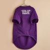Pet Clothes For Small & Medium Dogs; Letter Pattern Dog T-Shirts Dog Clothes; Breathable Pet Tee