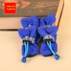 4pcs Dog Shoes; Large Pet Waterproof Chihuahua Anti-slip Boots Puppy Socks Botas S/M/L/XL